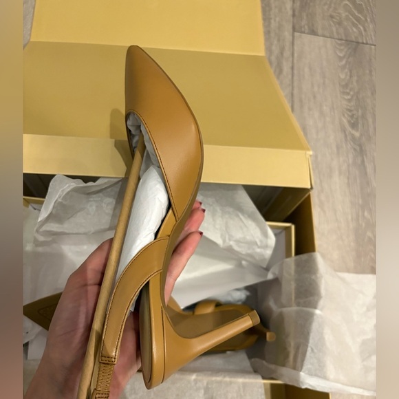 Brand New Michael Kors leather Slingback Pumps – Size 8 - Picture 7 of 13